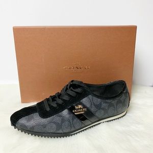 Black Coach sneaker